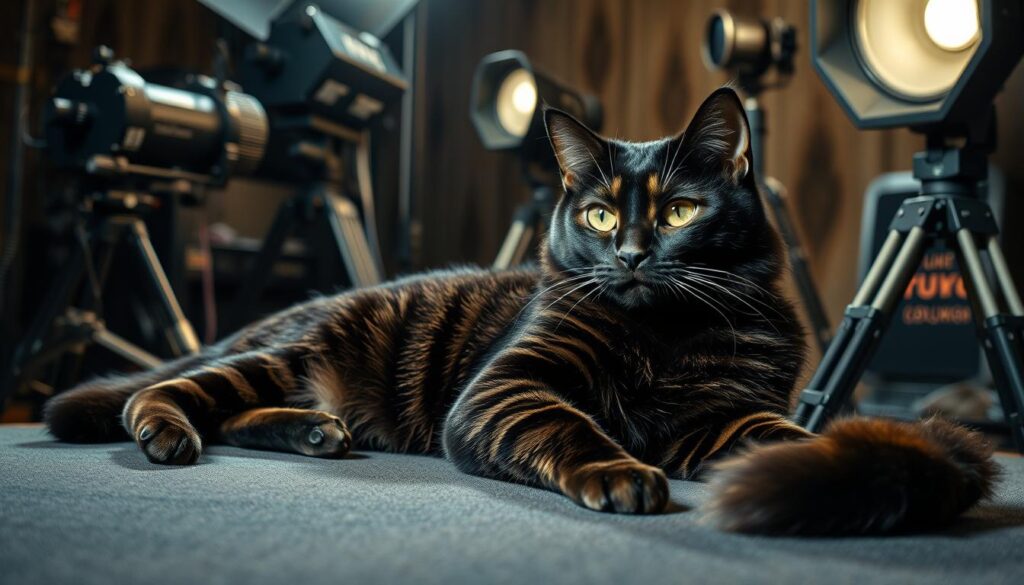 Black Tabby Cat in Media Black Tabby Cat in Media