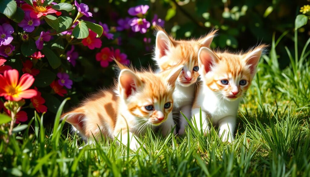Kittens with Long Ear Tufts Kittens with Long Ear Tufts